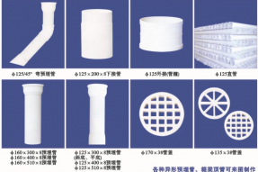 125-UPVC鐵路專用泄水管、管篦及預(yù)埋件配件系列